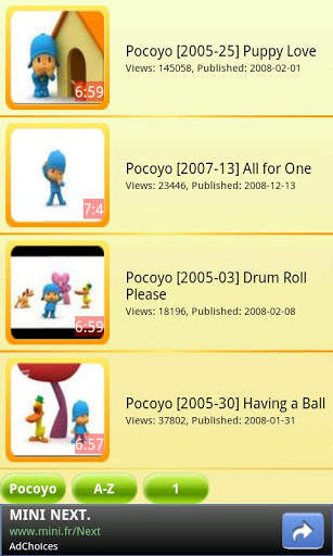 Kid Videos ( Kid TV ) скриншот 1