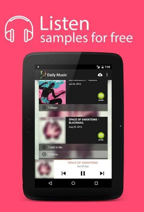 Daily Music screenshot 2