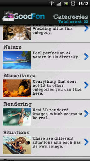 GoodFon (Free Wallpapers) screenshot 2