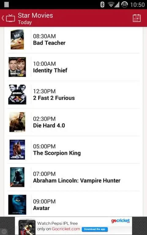 TV Guide India screenshot 5
