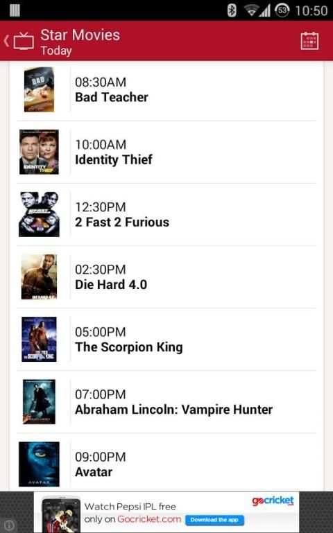 TV Guide India screenshot 5
