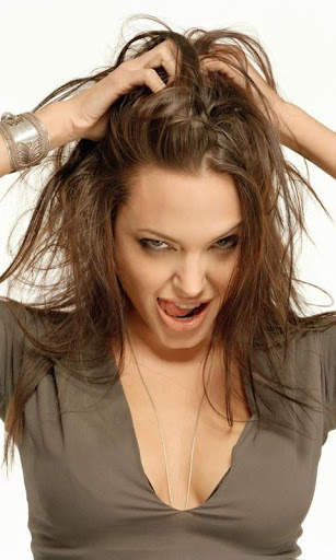 Angelina Jolie HD LWP Lite screenshot 1