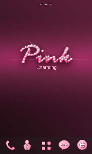 Pink GO Launcher Theme screenshot 1