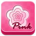 pink GOLauncher EX Theme v1.0