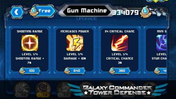 Galaxy Commander Tower defense screenshot 2