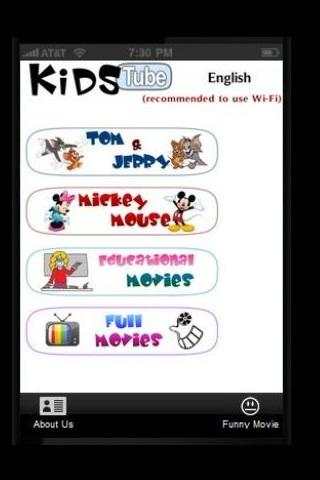 KidsTube - Kids Movies screenshot 1