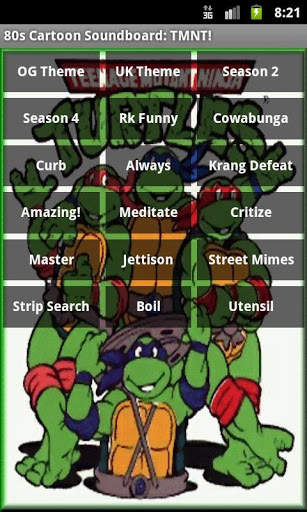 80s Cartoon Sb: TMNT! screenshot 1