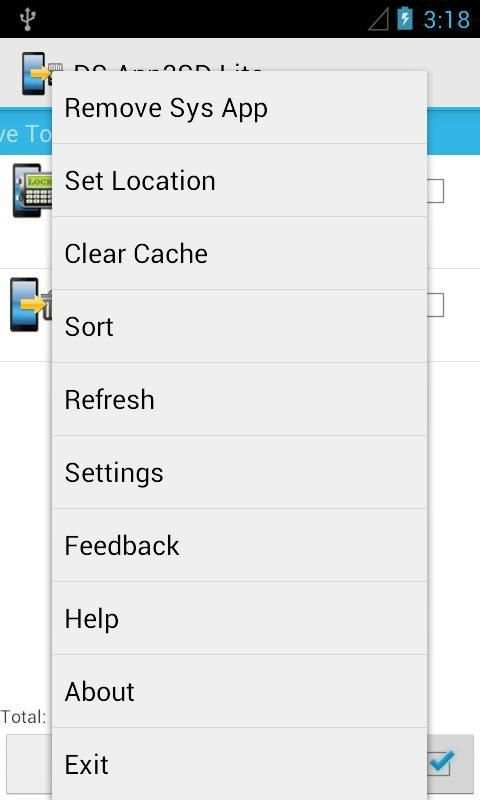 DS Super App2SD Lite screenshot 2