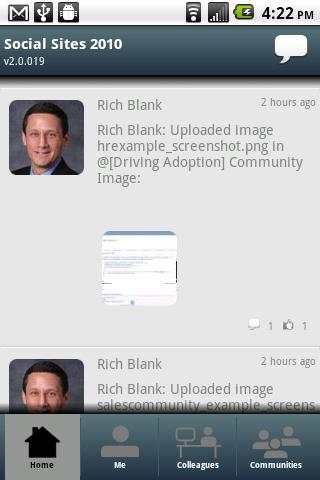 Social Sites 2010 screenshot 1