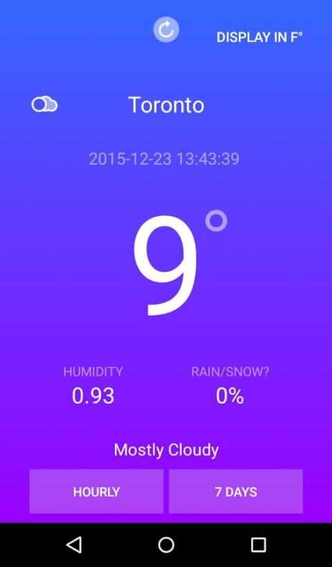 Weather Forecast 3 تصوير الشاشة