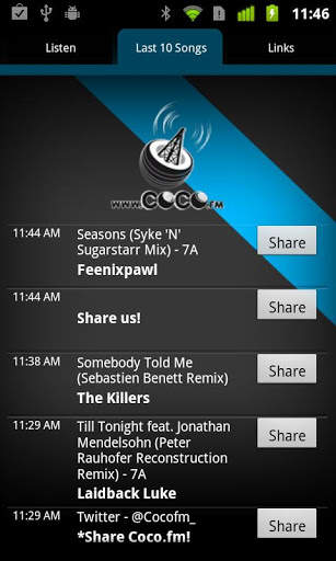 COCO.FM screenshot 2