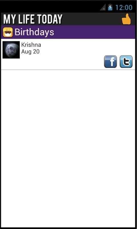 My Life Today-Facebook,Twitter screenshot 2