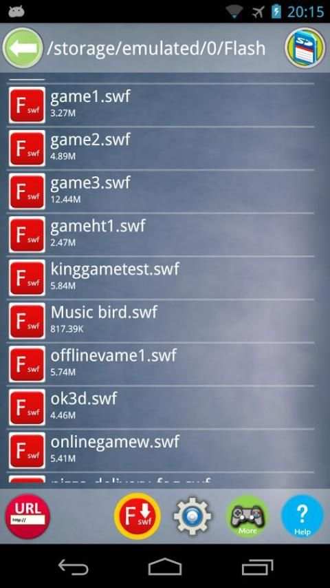 Flash Game Player Classic 7 تصوير الشاشة