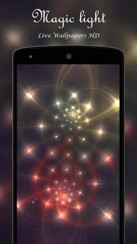 Magic Light Live Wallpaper स्क्रीनशॉट 7