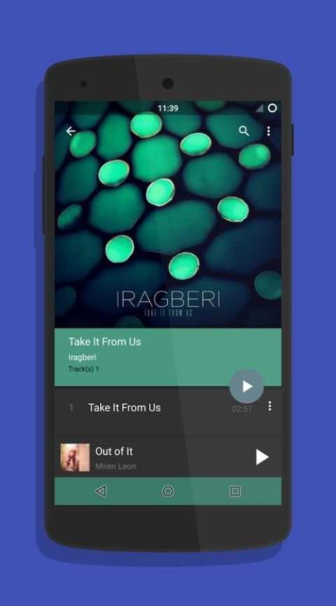 Pulse Music Player 1 تصوير الشاشة