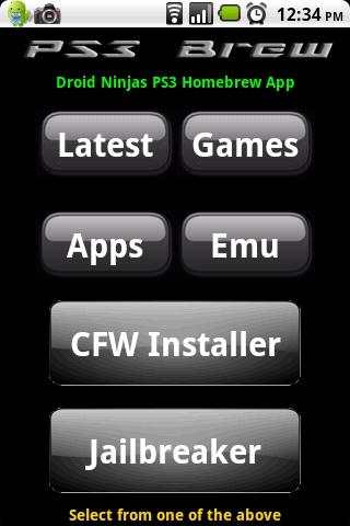 PS3 Brew Light screenshot 1