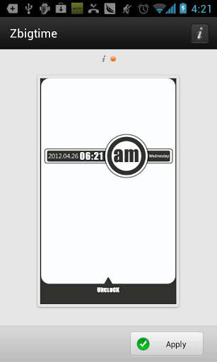 Zbigtime GO Locker Theme скриншот 3