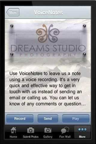 Dreams Studio Photography screenshot 1
