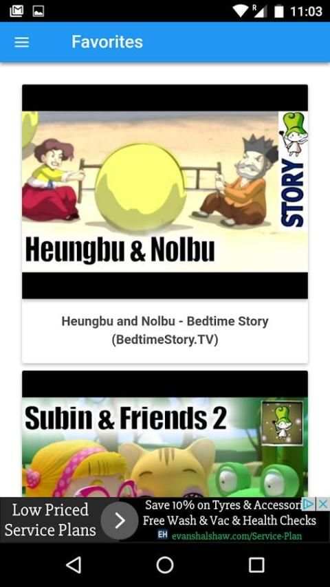 Bedtime Stories Videos 1 تصوير الشاشة