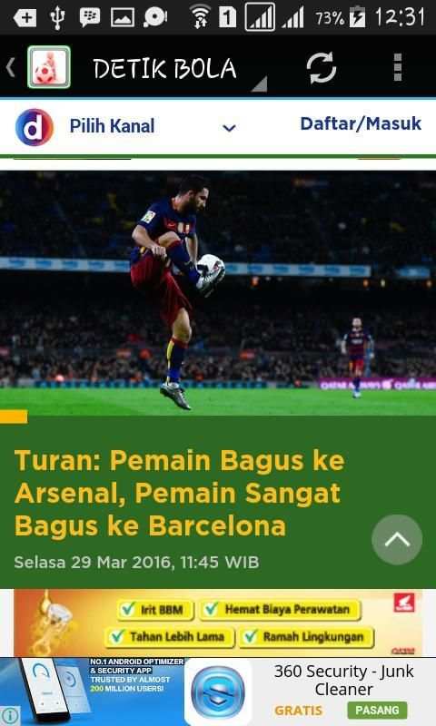 Berita Sepak Bola screenshot 3