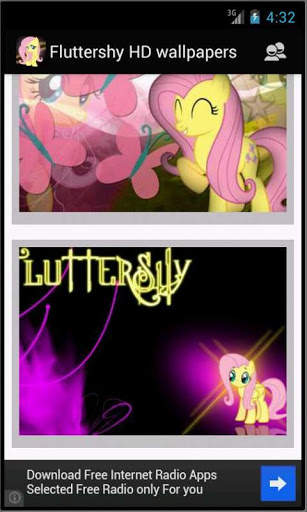 Fluttershy pony HD wallpapers screenshot 5