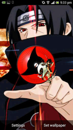 Sharingan 3D Live wallpaper скриншот 3
