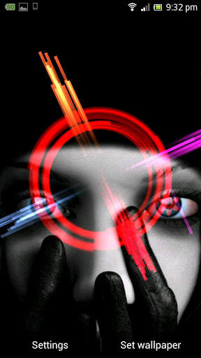 Sharingan 3D Live wallpaper скриншот 2