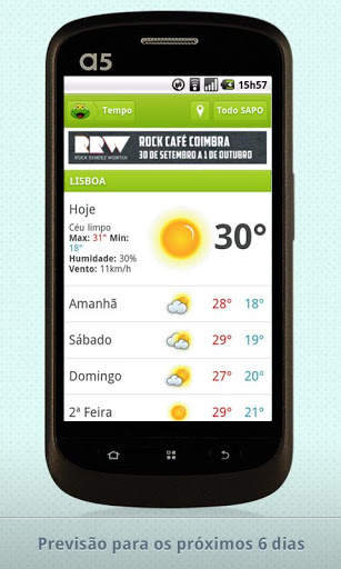 SAPO Tempo screenshot 3
