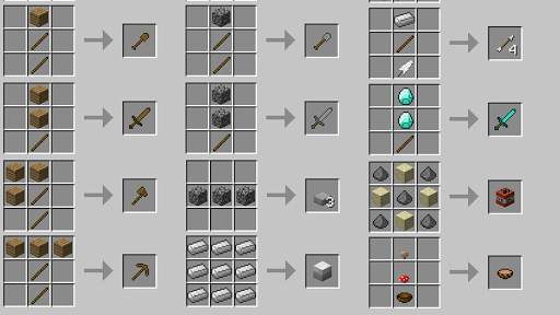 Minecraft Crafting Guide screenshot 2
