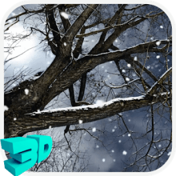 Winter 3D Live Wallpaper أيقونة