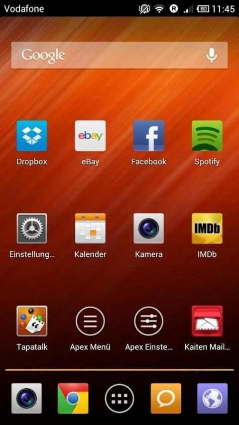 MIUI X4 Go/Apex/ADW Theme FREE स्क्रीनशॉट 3