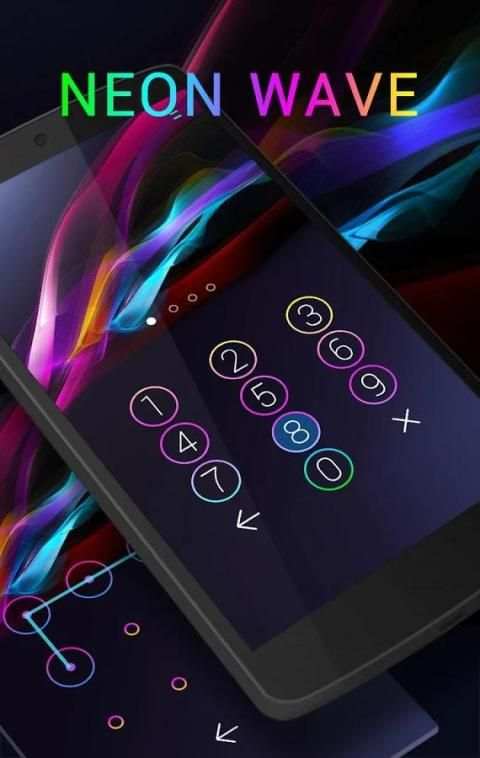 Neon Wave ThemeAppLoc ProTheme screenshot 3