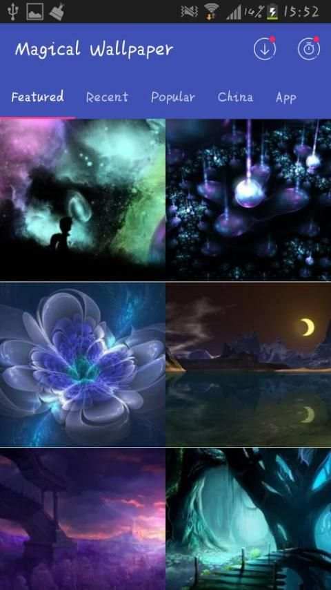 Magical wallpapers स्क्रीनशॉट 2