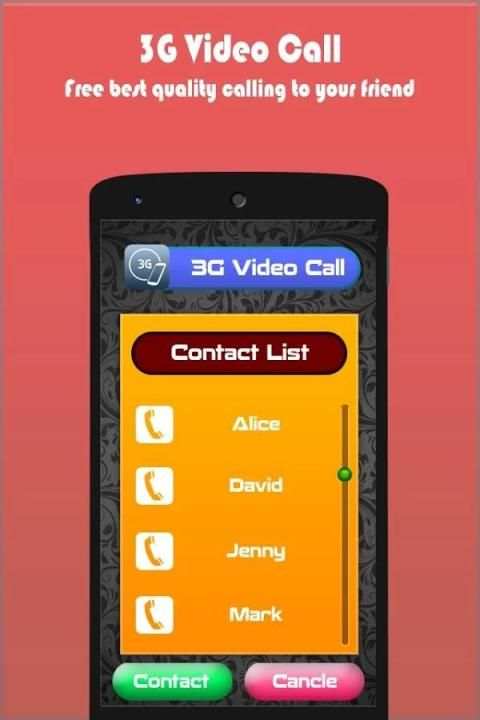 3G Video Call screenshot 2