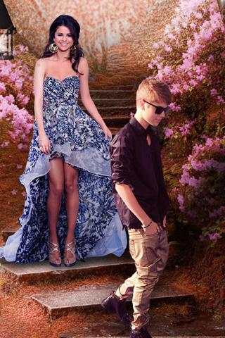 Justin Bieber and selena gomez screenshot 1