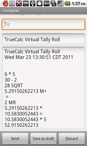 TrueCalc Calculator 3 تصوير الشاشة
