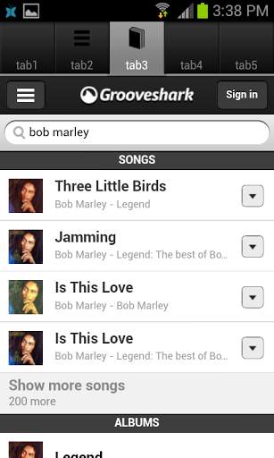 Bob Marley Lyrics screenshot 4