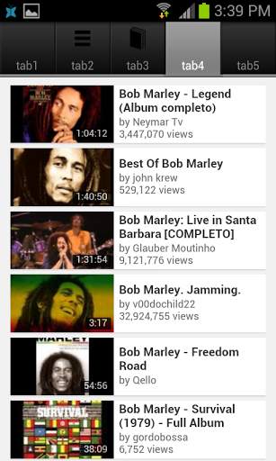 Bob Marley Lyrics screenshot 5