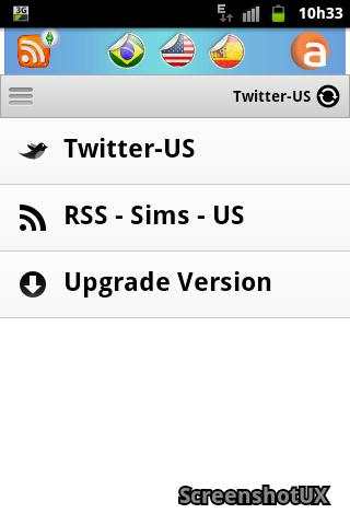 RSS Reader SiteThe Sims - Free screenshot 1