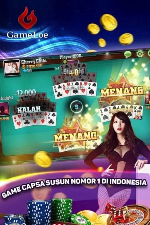 Capsa Susun Gameloe Capsa screenshot 1