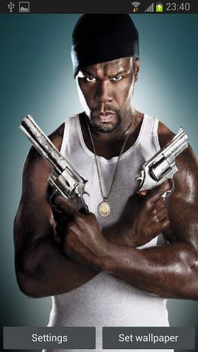 50 Cent HD Live Wallpaper screenshot 2
