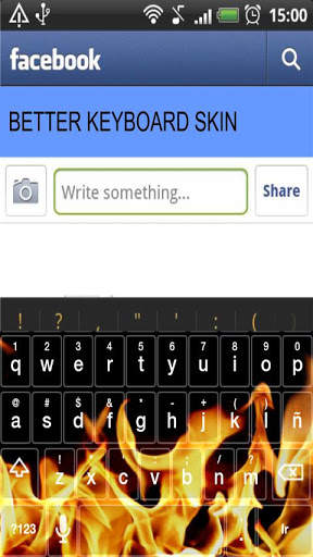 Hot Keyboard Skin screenshot 1