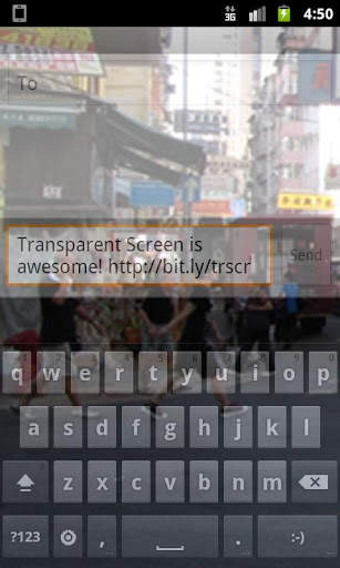 Transparent Screen screenshot 2
