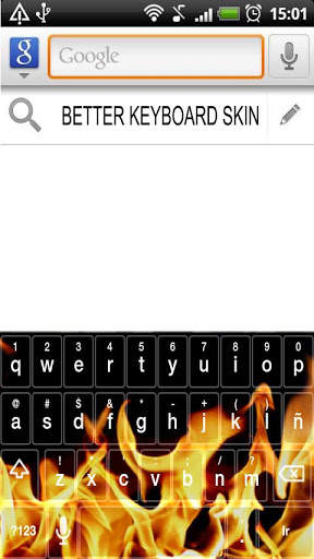 Hot Keyboard Skin screenshot 2