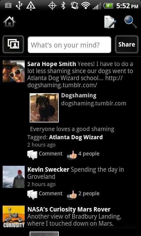 Black Theme for Facebook screenshot 6