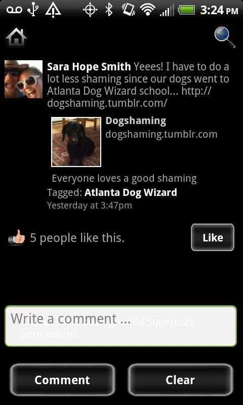 Black Theme for Facebook screenshot 5