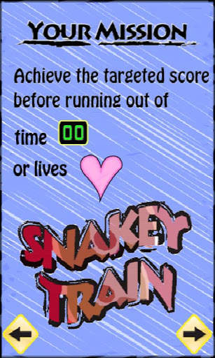 Snakey Train Lite screenshot 2