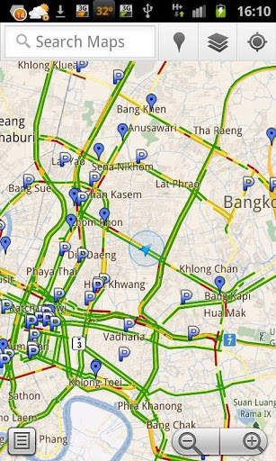Thailand Flood Maps 2011 screenshot 2