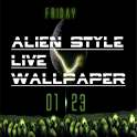 Alien Style Live Wallpaper on 9Apps