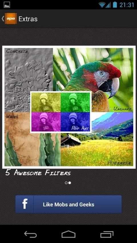 A Photo Editor स्क्रीनशॉट 2